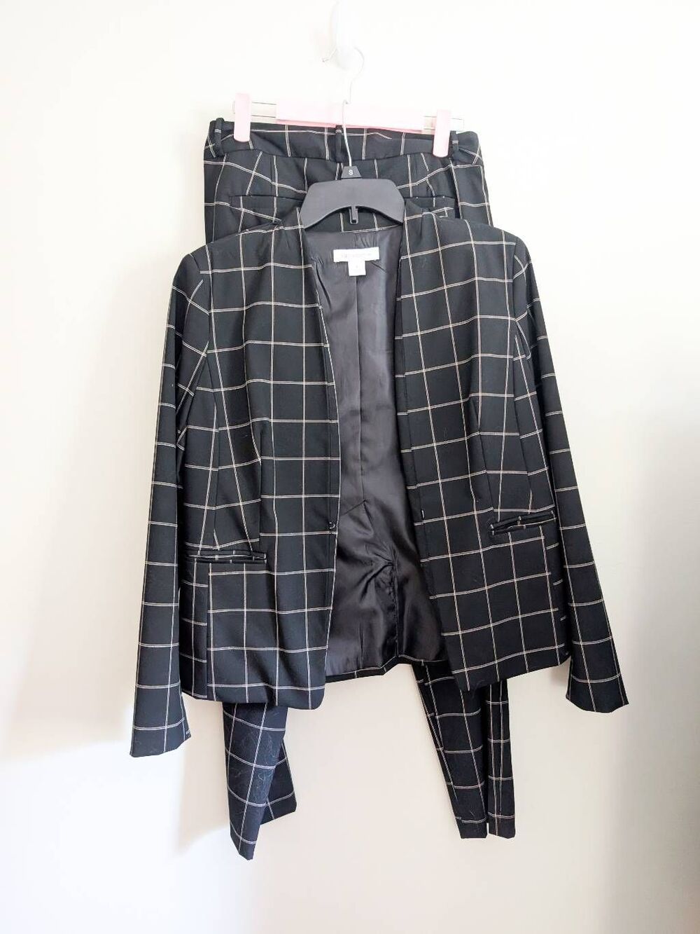 Liz Claiborne Emma Plaid Suit Pant and Blazer Set